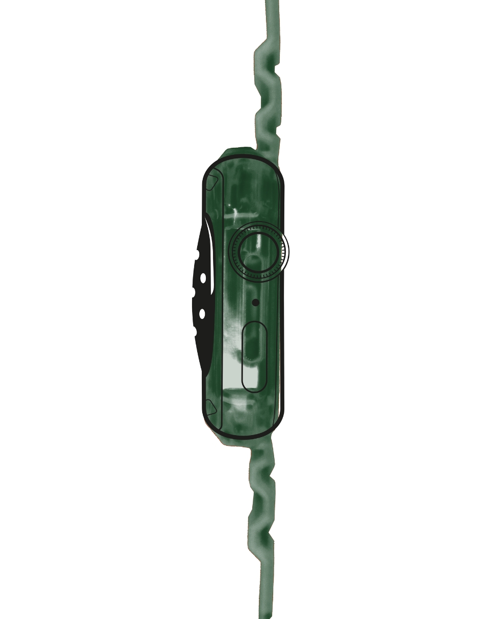 Foto 4 pulgar | Carcasa Protectora de Pantalla para Apple Watch Ultra Ecomlab color Verde 49 mm