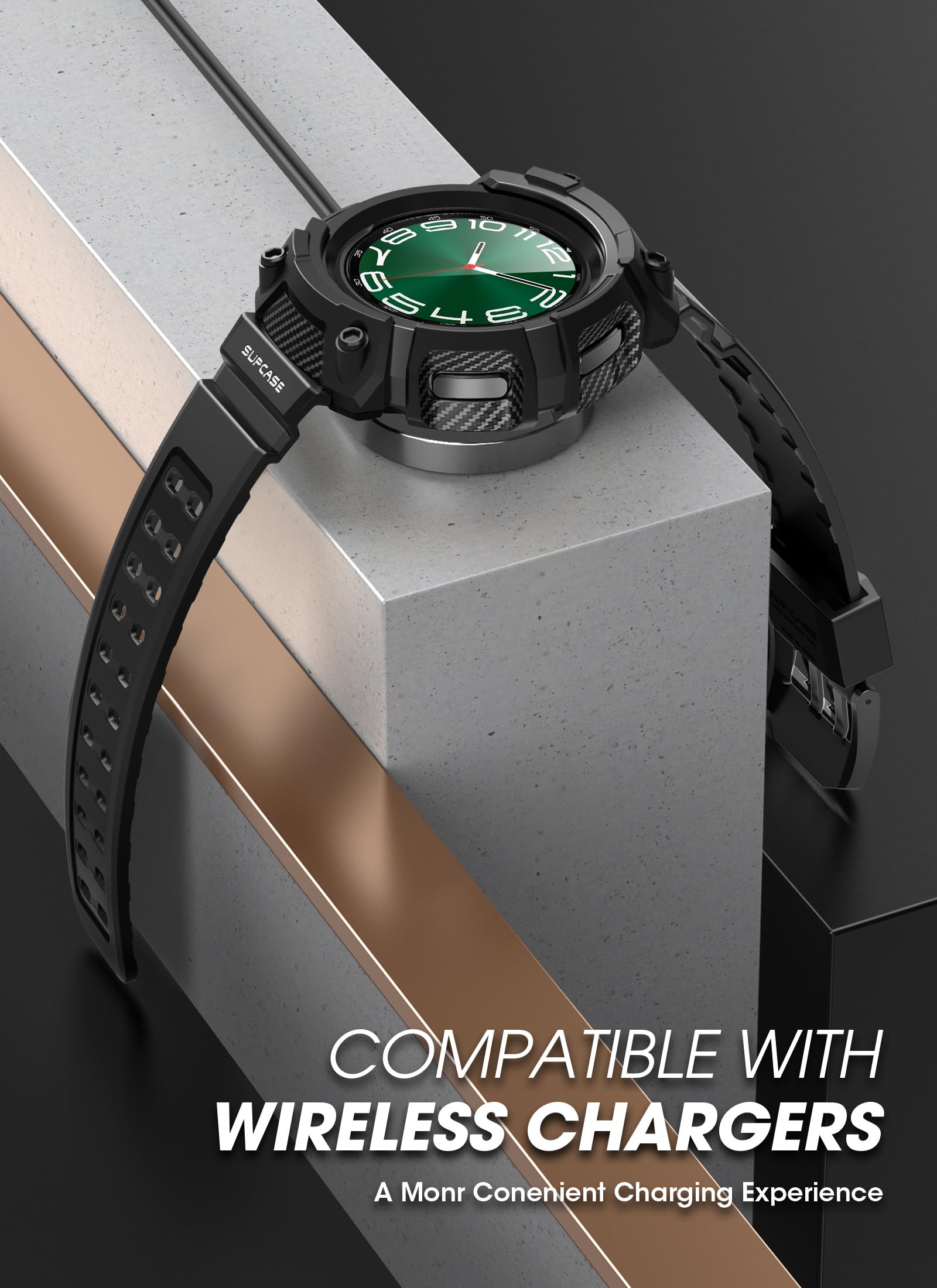 Foto 4 | Funda Supcase Unicorn Beetle Pro para Galaxy Watch 6 Classic de 47 mm