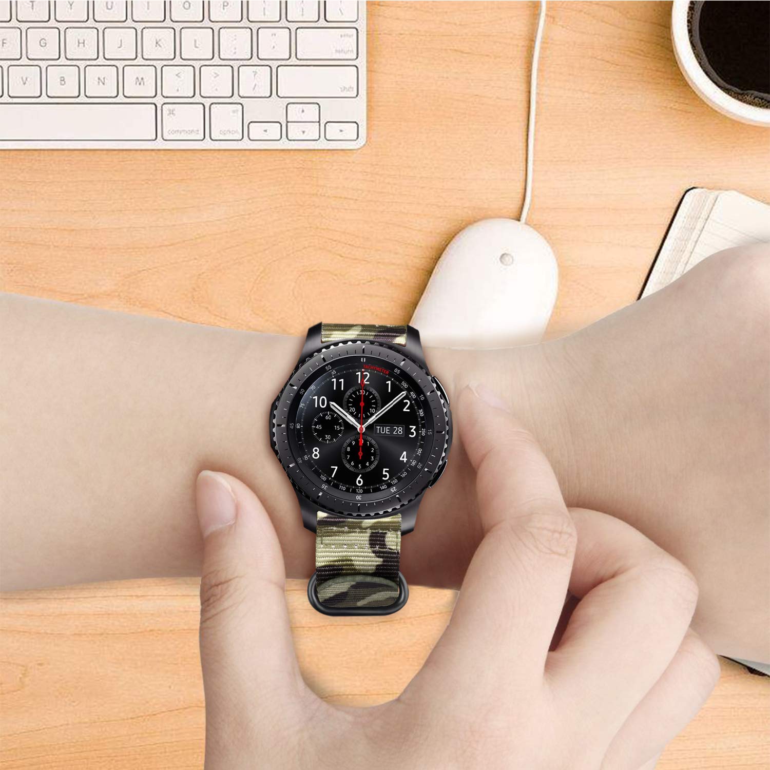 Foto 6 pulgar | Correa de Reloj Fintie Compatible con Samsung Galaxy Watch 3 de 45 mm - Venta Internacional