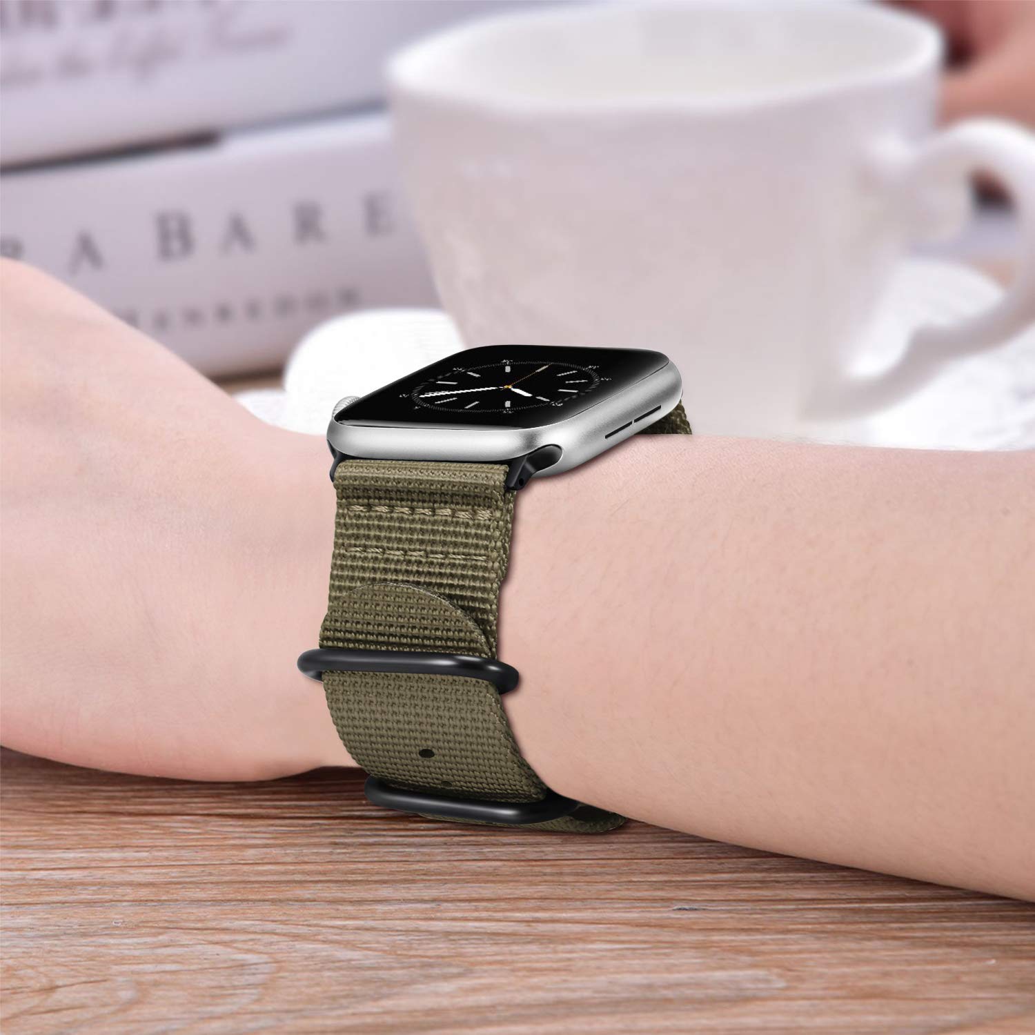 Foto 2 | Correa de Reloj Fintie Compatible con Apple Watch Series 9 8 y 7 - Venta Internacional