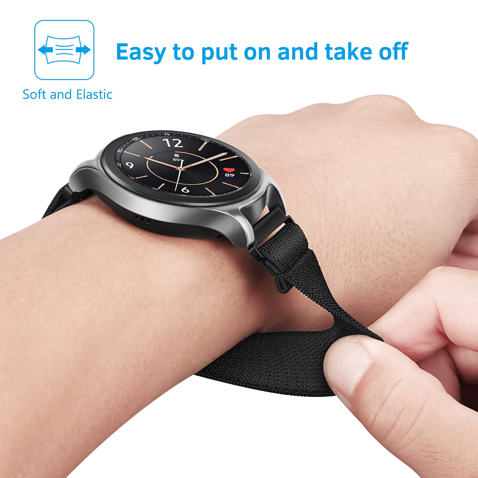 Foto 5 pulgar | Correa de Reloj Fintie Compatible con Samsung Galaxy Watch 4/5 - Venta Internacional