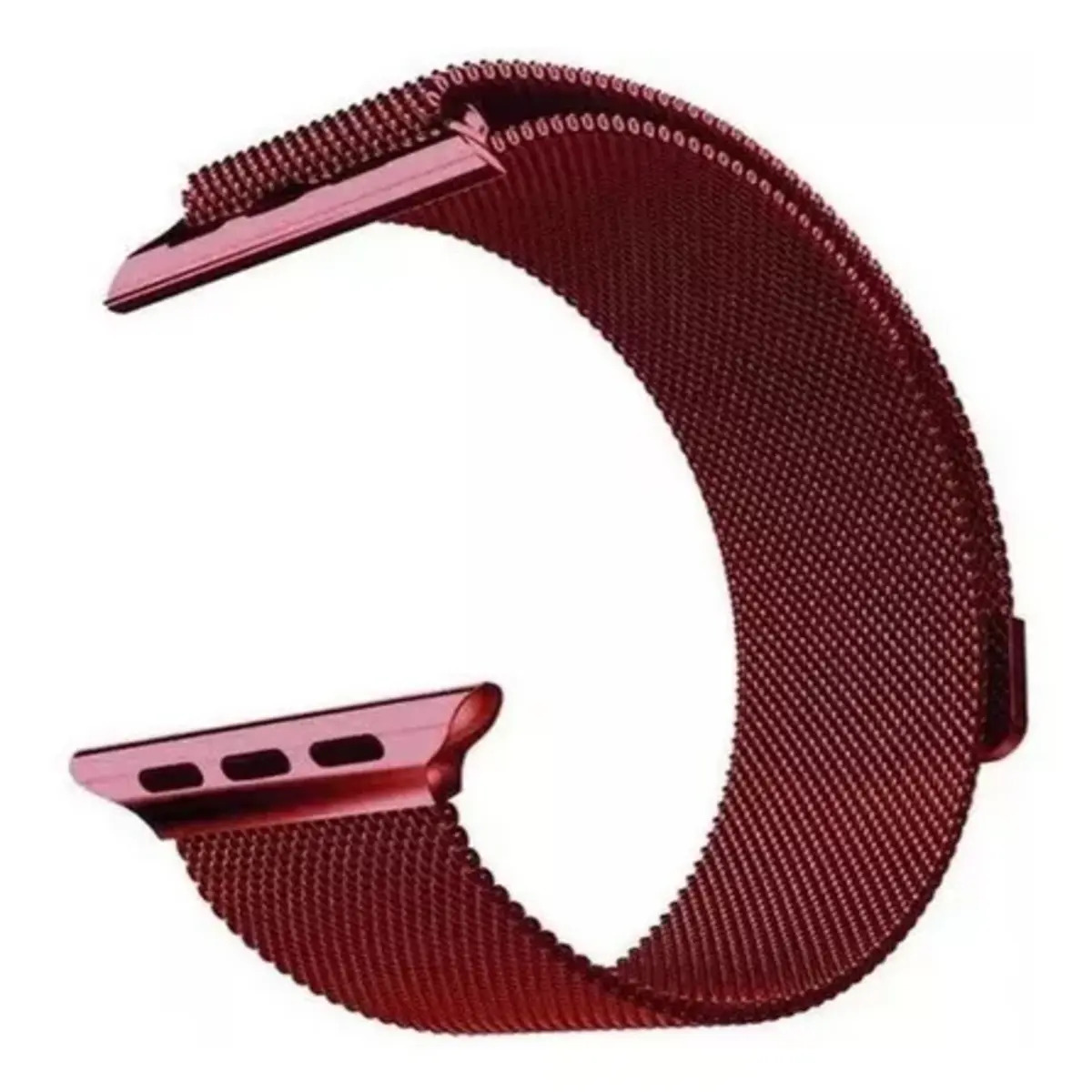 Foto 2 pulgar | Correa Metálica Tipo Milanese Ns Tech para Iwatch/Smartwatch de 44 mm Roja