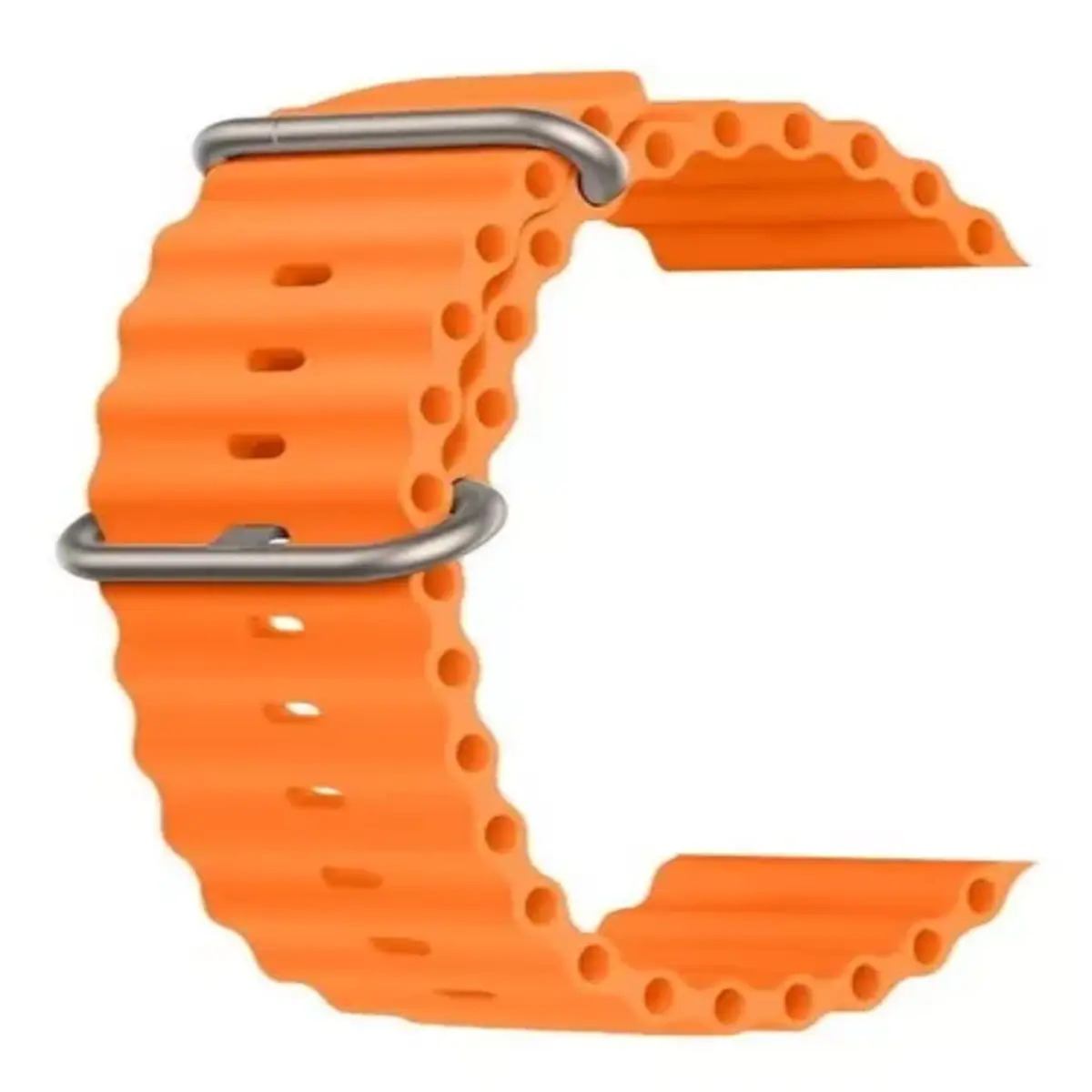 Foto 2 pulgar | Correa para Smartwatch Ns Tech Naranja 44 mm