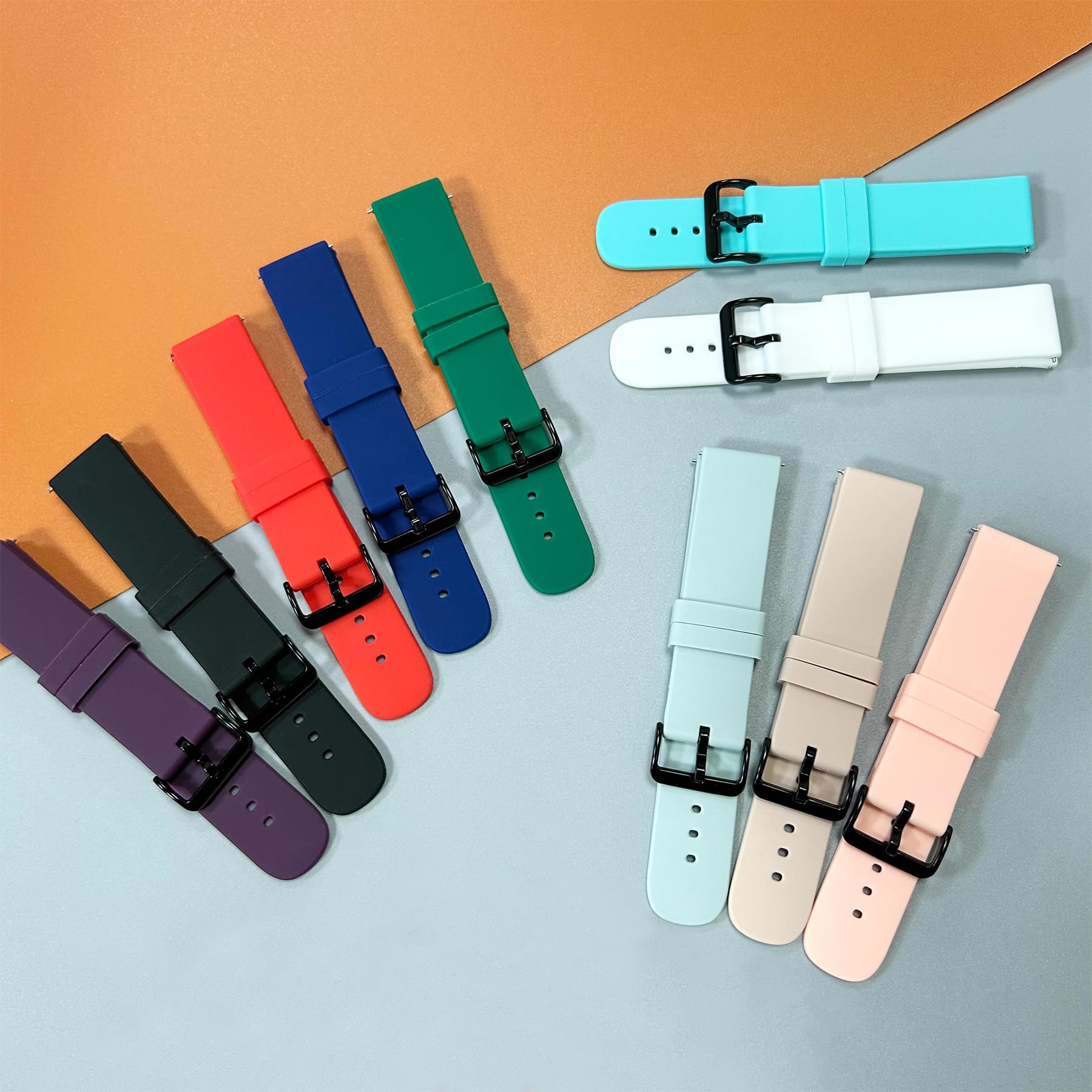 Foto 5 | Correas de Reloj Chofit Silicone 20 mm para Amazfit Gts Gts2 Gts 3 - Venta Internacional