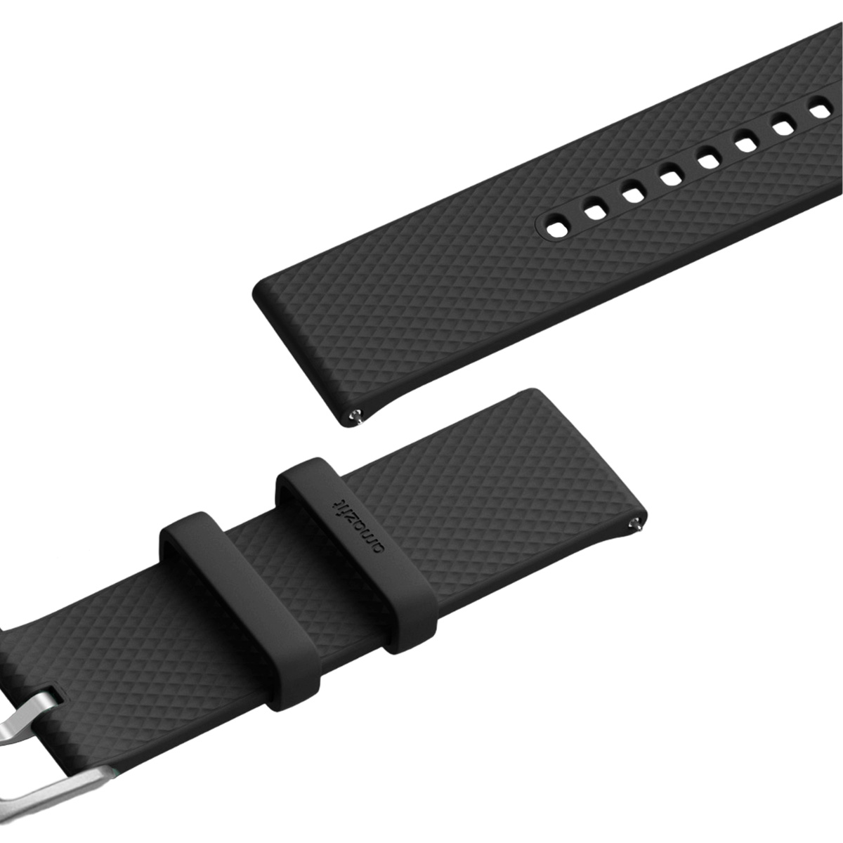 Foto 3 pulgar | Correa para Smartwatch Amazfit Serie Fluoroelastómero de 22 mm Negro