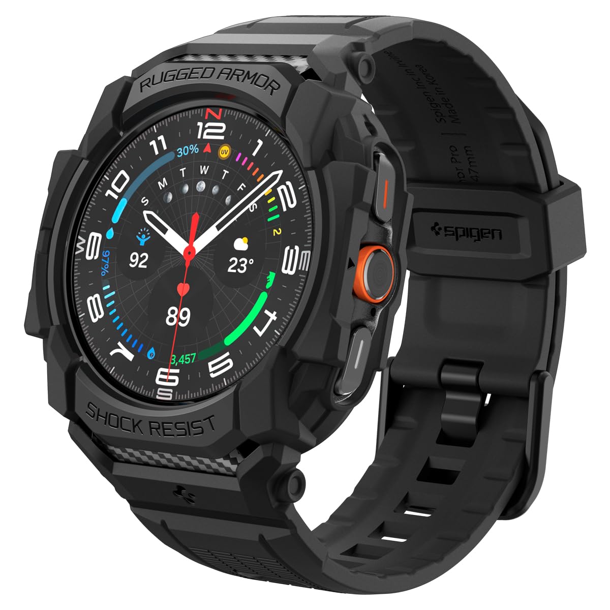 Foto 1 | Funda Con Correa Para Samsung Galaxy Watch Ultra De 47 Mm Spigen - Venta Internacional.