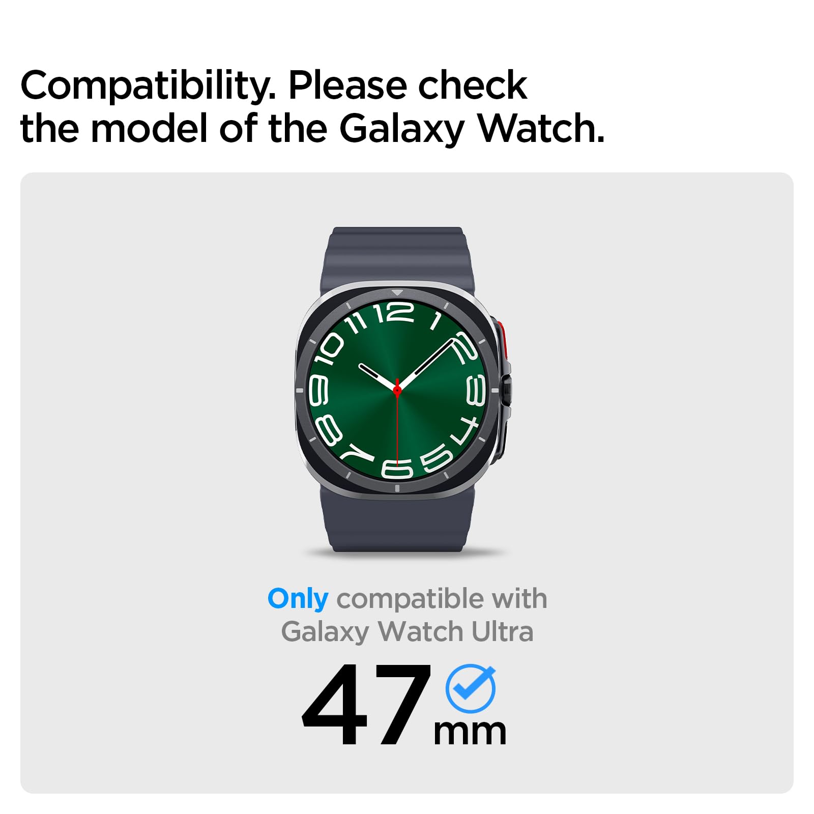 Foto 2 | Funda Con Correa Para Samsung Galaxy Watch Ultra De 47 Mm Spigen - Venta Internacional.