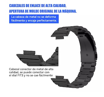 Foto 4 | Correa para Huawei Watch Fit 3 con Case