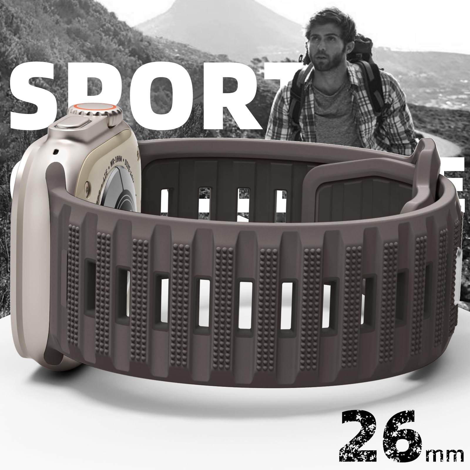 Foto 3 pulgar | Correa Deportiva Snblk para Apple Watch Ultra 2-Venta Internacional
