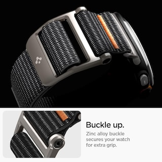 Foto 6 | Correa De Reloj Spigen Durapro Flex Para Samsung Galaxy De 47 Mm, Color Negro - Venta Internacional.