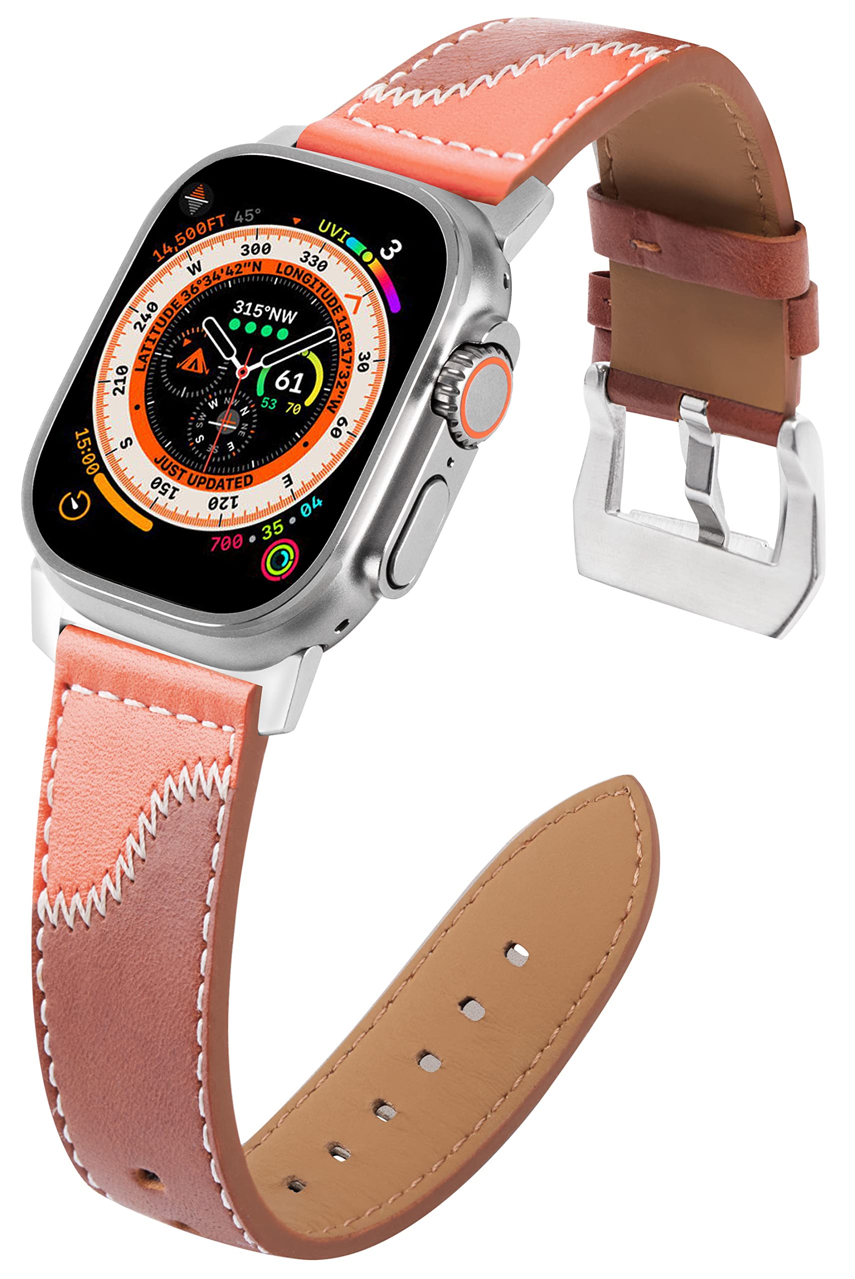 Foto 1 | Pulseras De Piel Jsgjmy Para Apple Watch Ultra 2 Serie 1 - Venta Internacional.