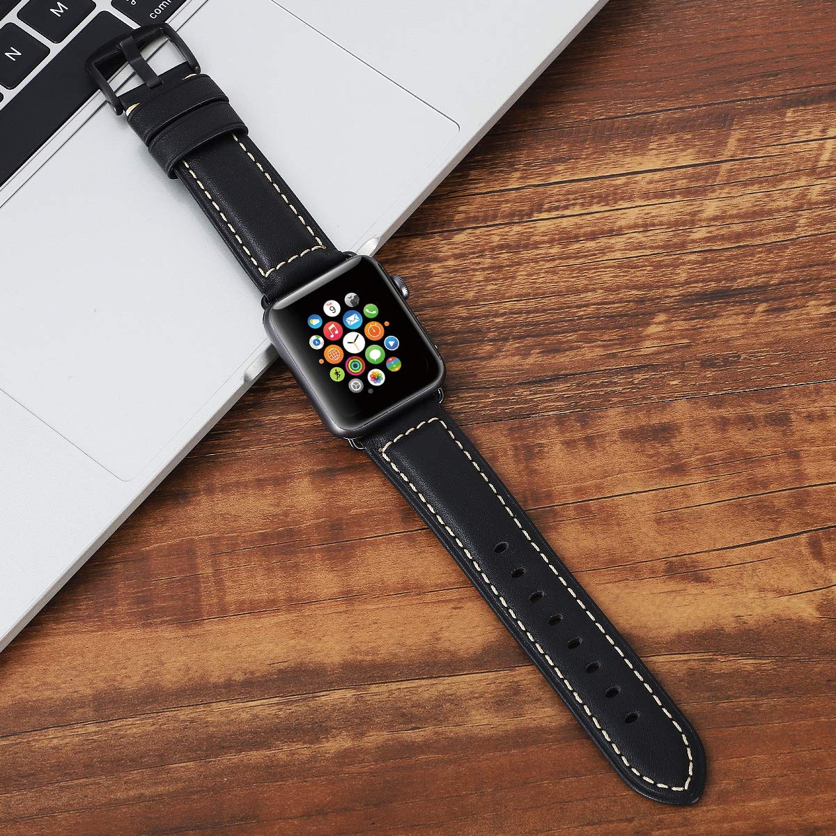 Foto 4 | Correa De Reloj Compatible Con Huafiy, Iwatch De 38 Mm, 40 Mm, 41 Mm, 42 Mm, Menos - Venta Internacional.