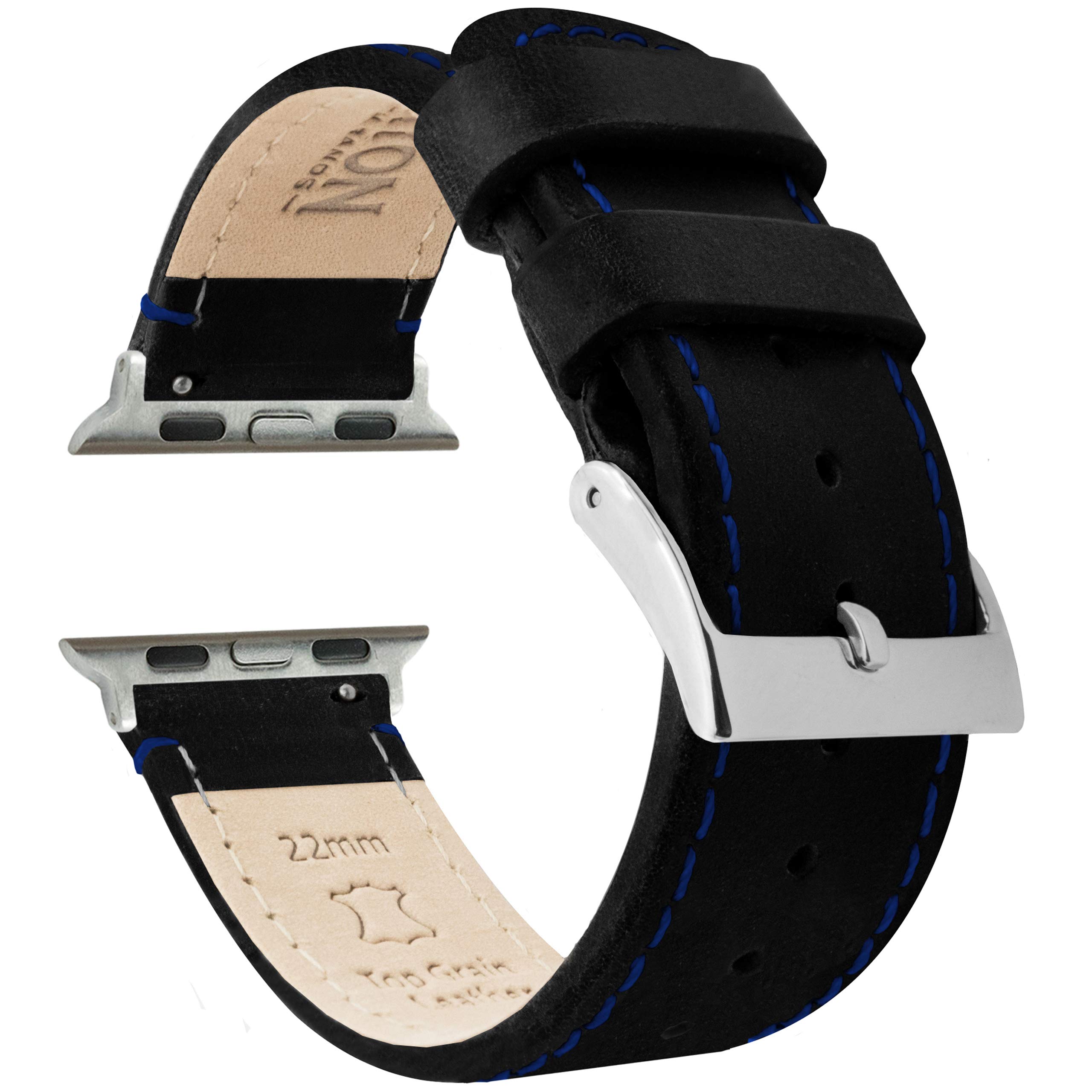 Foto 2 pulgar | Correa Barton para Apple Watch Costuras Azules - Venta Internacional