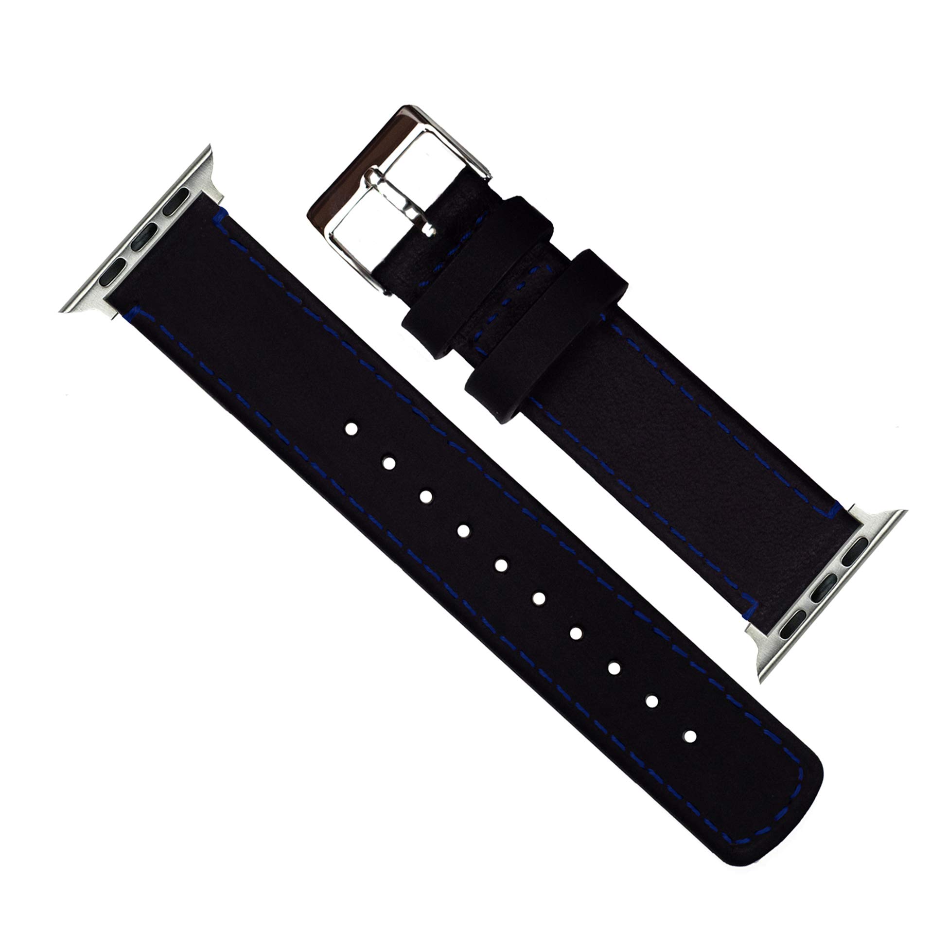 Foto 4 pulgar | Correa Barton para Apple Watch Costuras Azules - Venta Internacional