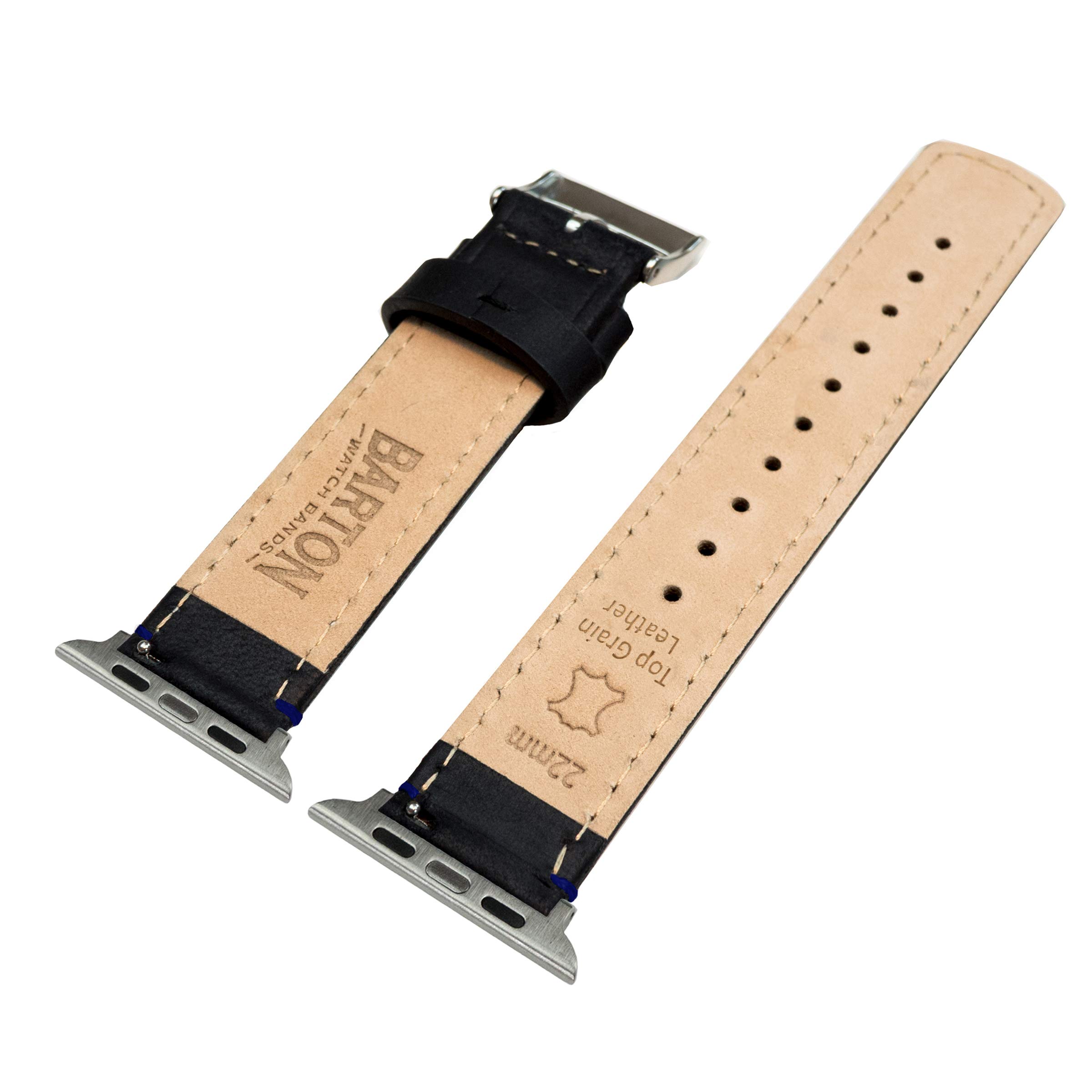 Foto 5 pulgar | Correa Barton para Apple Watch Costuras Azules - Venta Internacional