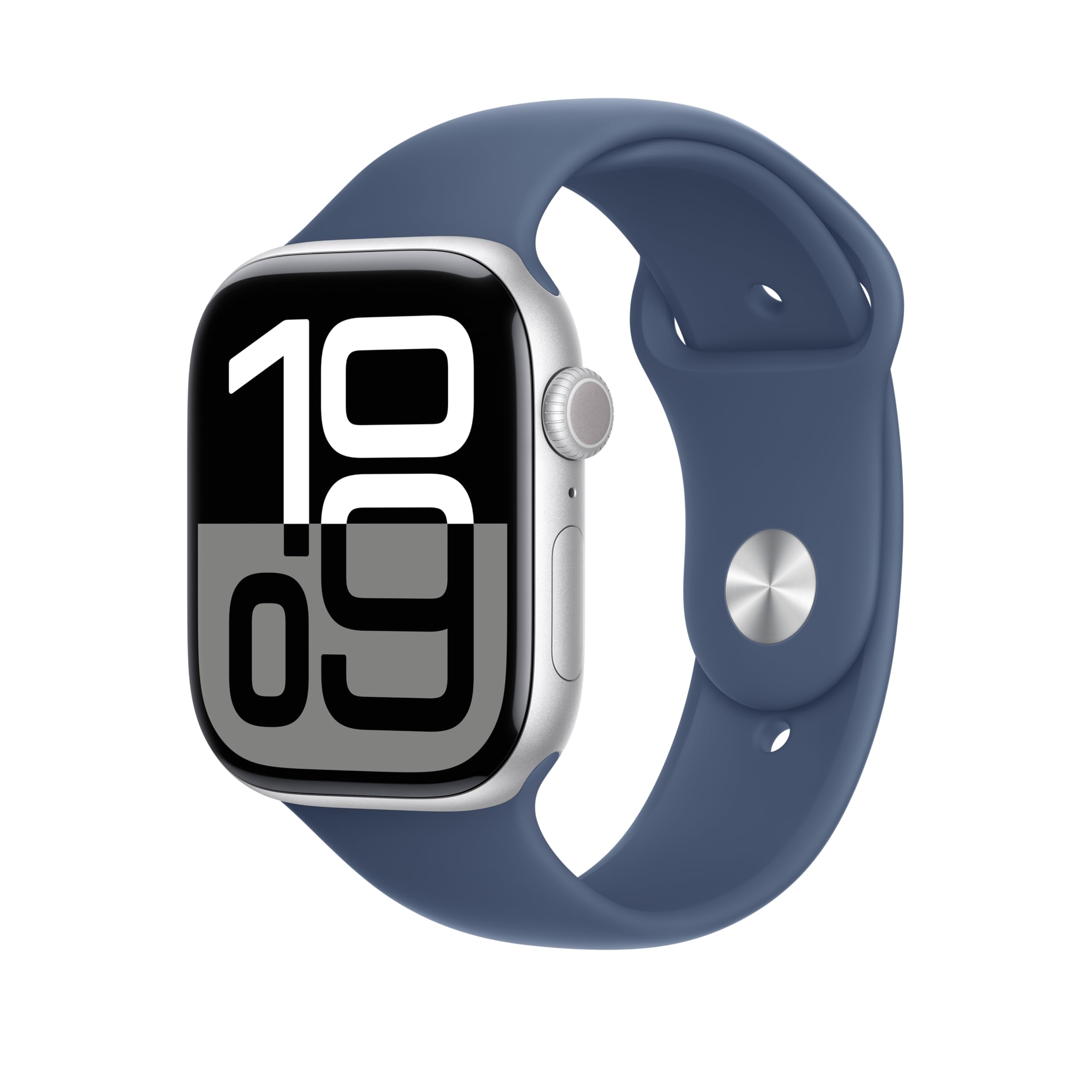 Foto 3 pulgar | Correa Deportiva De Mezclilla Para Apple Watch De 46 Mm, Talla S/m - Venta Internacional.