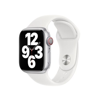 Foto 2 | Correa Deportiva para Apple Watch Blanca 41 mm S/m - Venta Internacional