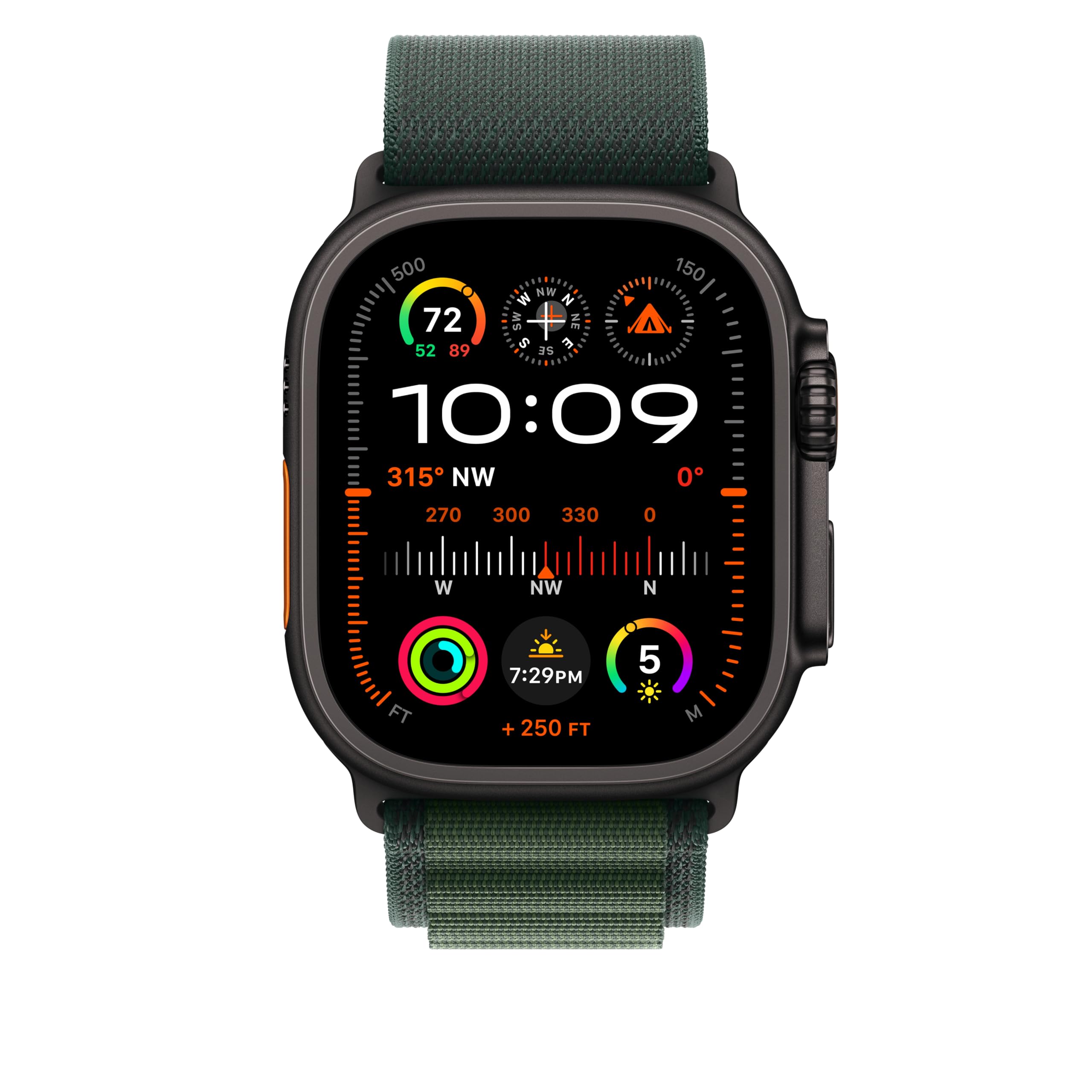 Foto 4 pulgar | Correa Para Apple Watch Alpine Loop, Titanio Verde Oscuro, 49 Mm - Venta Internacional.