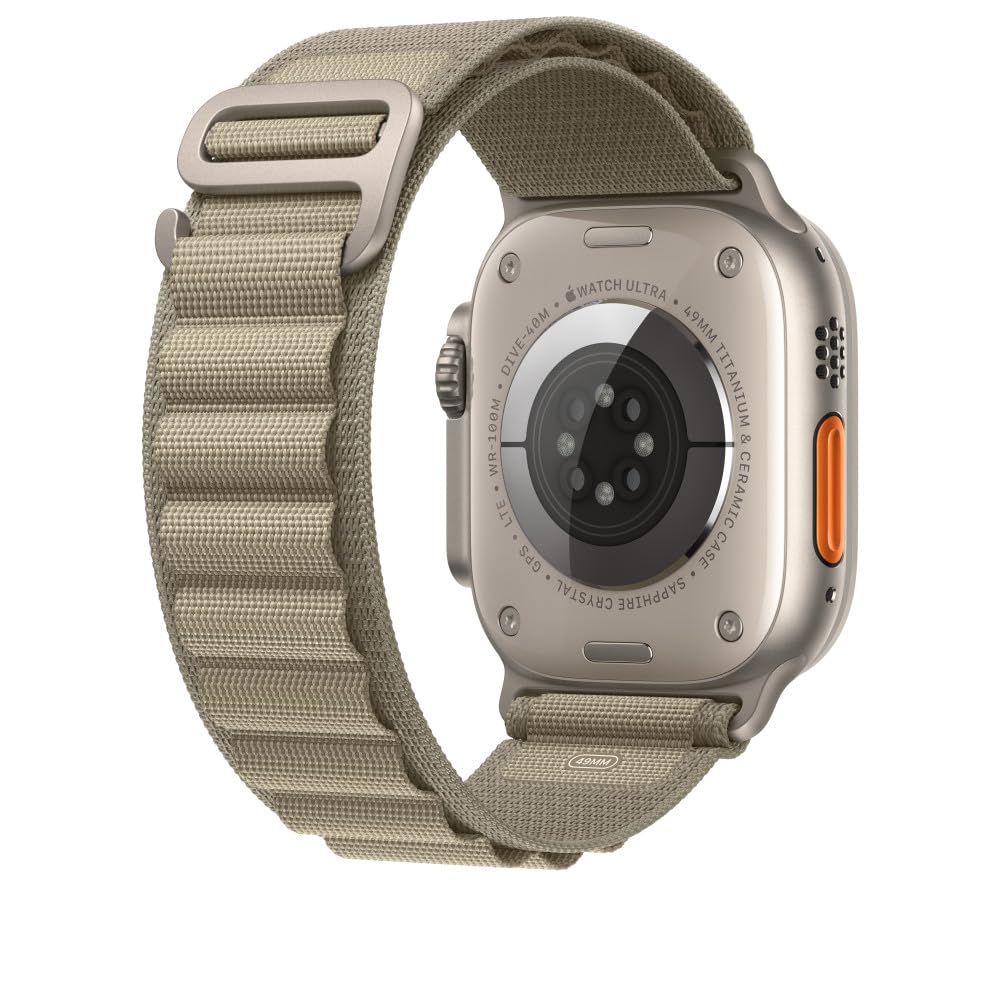 Foto 4 | Correa Para Apple Watch Alpine Loop, Titanio Resistente, Color Oliva, 49 Mm - Venta Internacional.