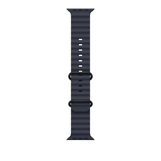 Foto 1 | Correa de Reloj Apple Ocean Band Azul Marino Con Titanio Negro De 49 Mm - Venta Internacional