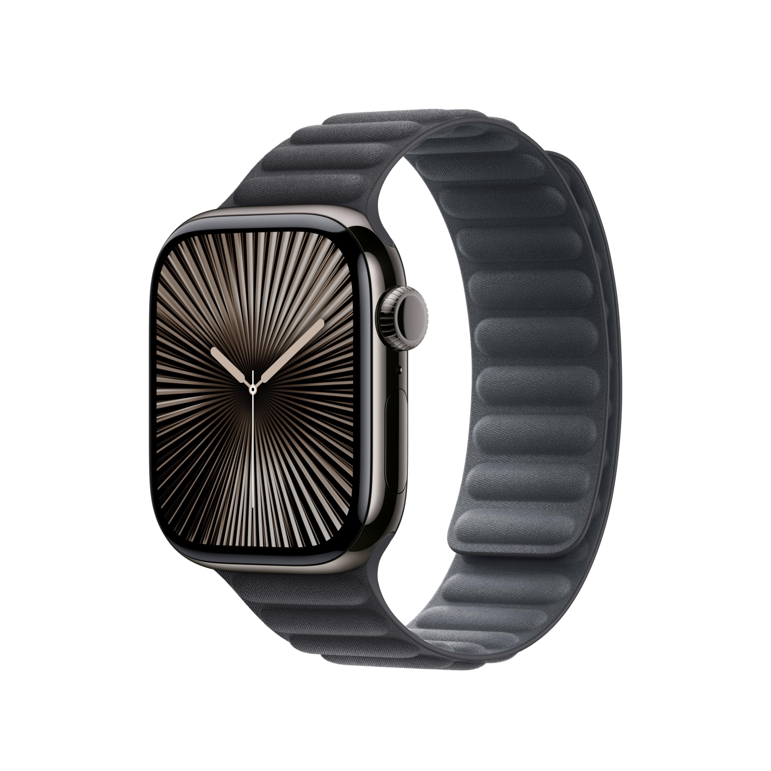 Foto 2 | Correa Para Apple Watch Con Eslabón Magnético Negro M/l 42 Mm - Venta Internacional