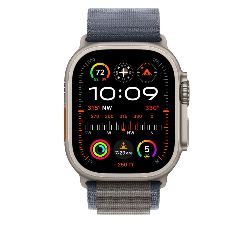 Foto 3 | Correa Para Apple Watch Alpine Loop, Azul, Resistente, Titanio, Grande - Venta Internacional.