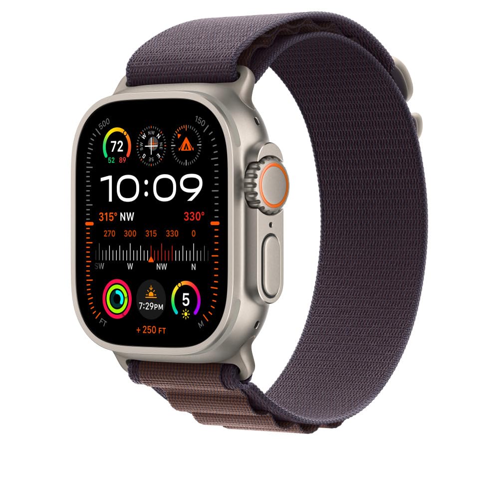 Foto 3 pulgar | Correa Para Apple Watch Alpine Loop, Color Índigo, Titanio Rugoso, 49 Mm - Venta Internacional.