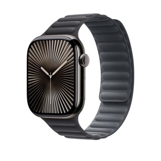 Foto 2 | Correa De Reloj Apple Magnetic Link Negra S/m Para 46 Mm - Venta Internacional