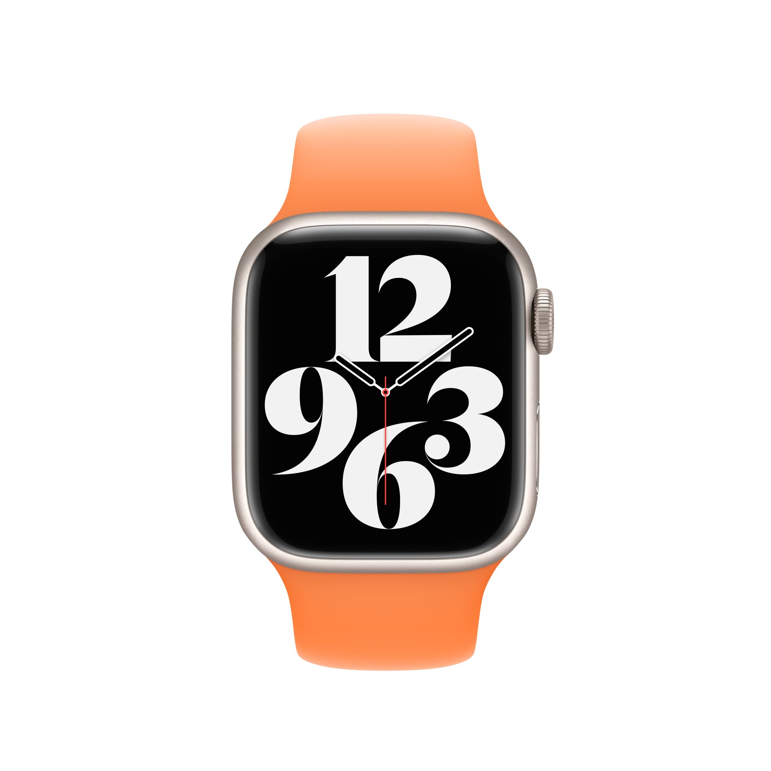 Foto 4 pulgar | Correa Deportiva Para Apple Watch, Naranja Brillante, 41 Mm, M/l - Venta Internacional.