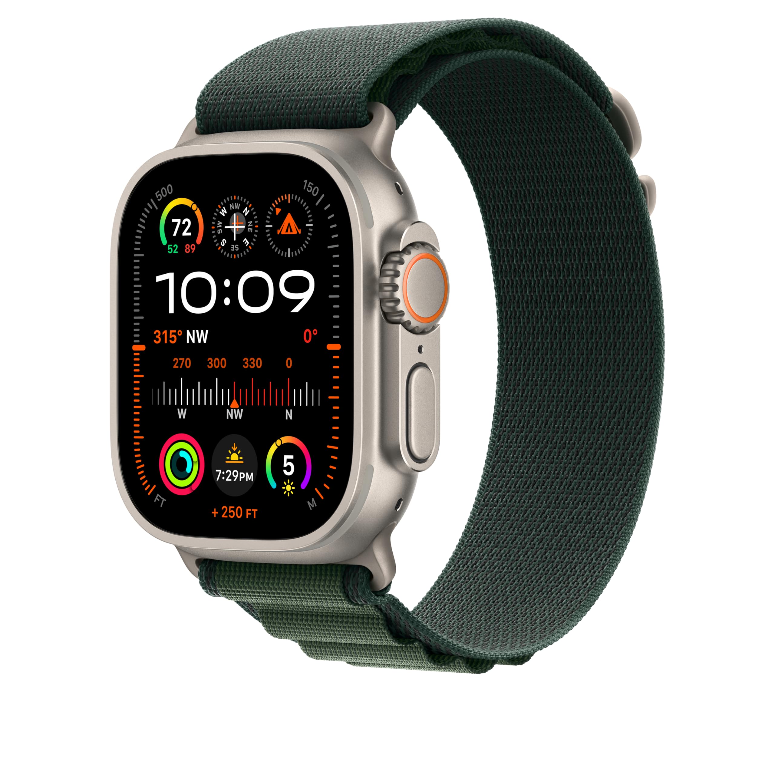 Foto 2 | Correa Para Apple Watch Alpine Loop, Titanio Verde Oscuro, 49 Mm - Venta Internacional.