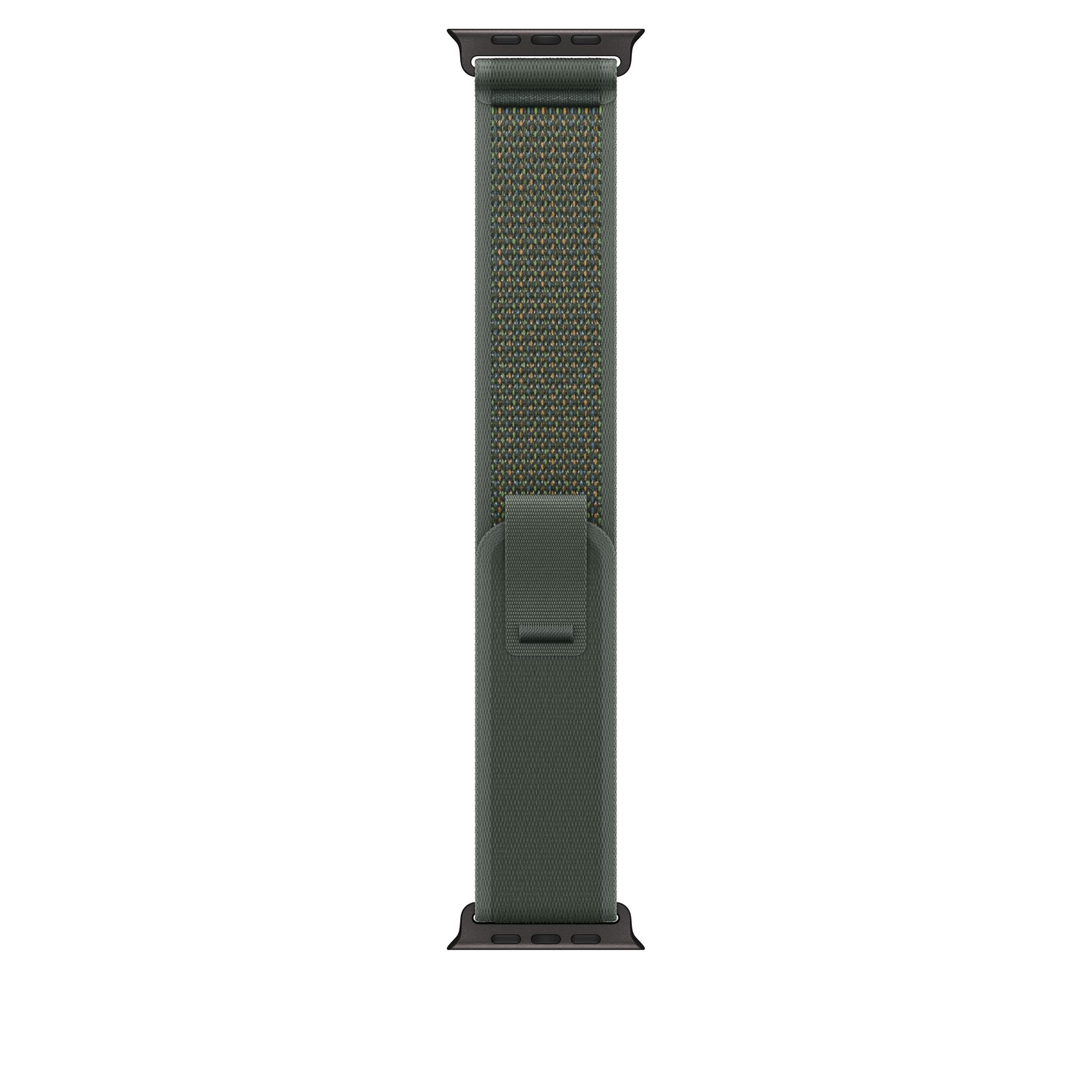 Correa Para Apple Watch Trail Loop, Verde Y Negro, Titanio, 49 Mm - Venta Internacional.