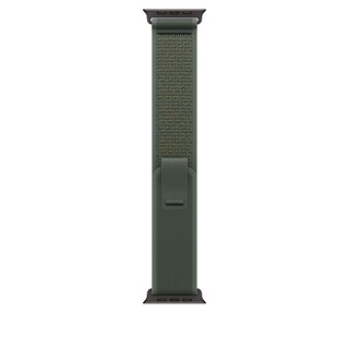 Foto 1 | Correa Para Apple Watch Trail Loop, Verde Y Negro, Titanio, 49 Mm - Venta Internacional.