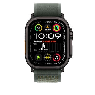 Foto 3 | Correa Para Apple Watch Trail Loop, Verde Y Negro, Titanio, 49 Mm - Venta Internacional.