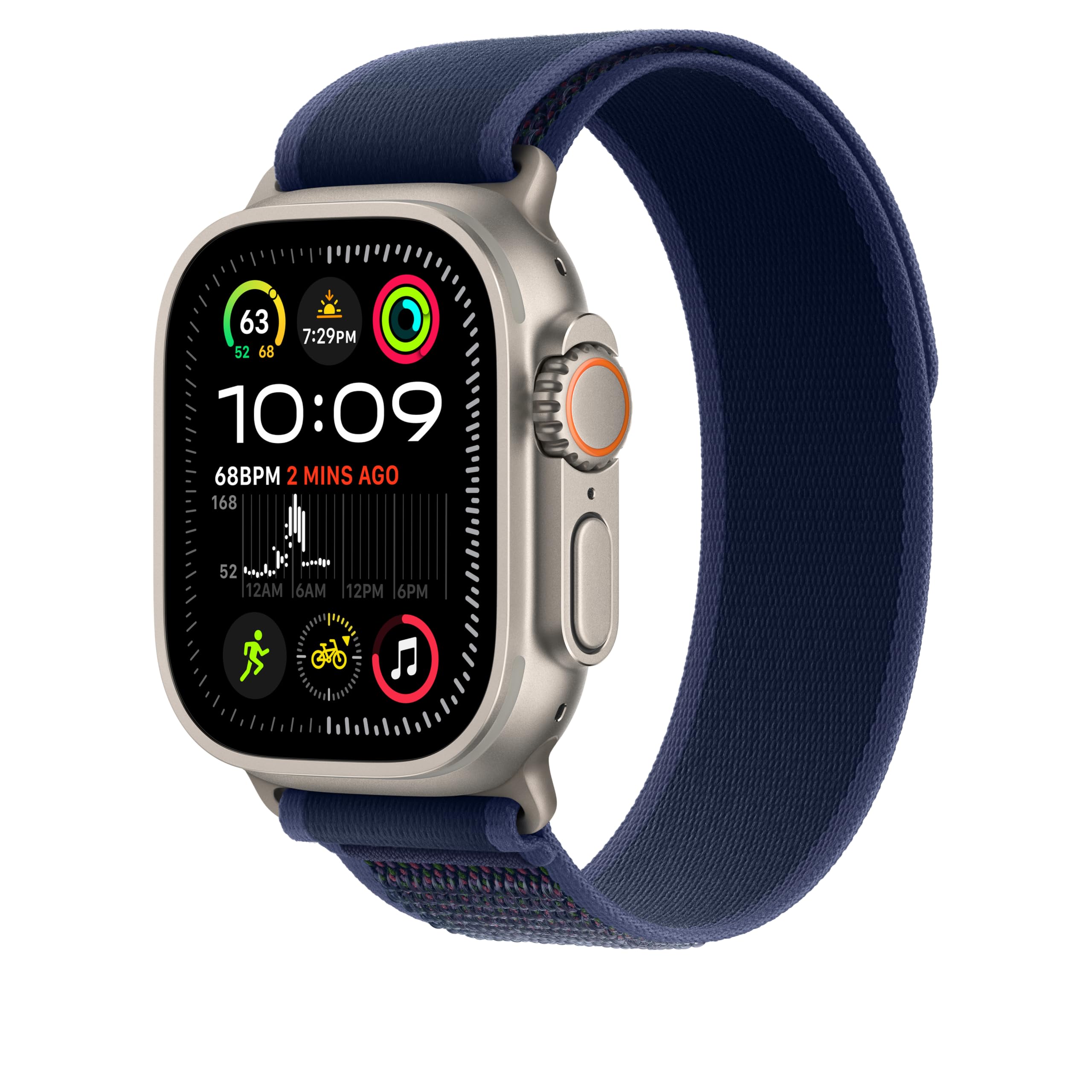 Foto 3 pulgar | Correa De Nailon Azul Trail Loop Para Apple Watch De 49 Mm - Venta Internacional.