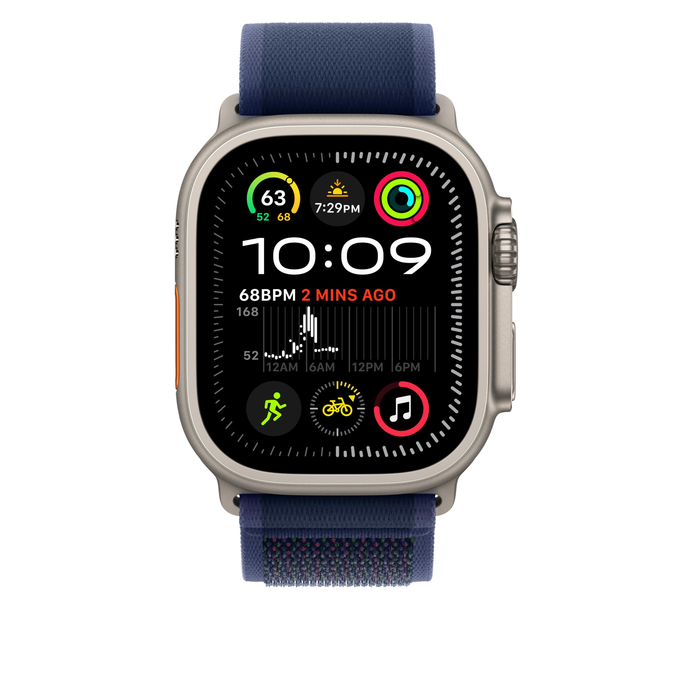 Foto 4 pulgar | Correa De Nailon Azul Trail Loop Para Apple Watch De 49 Mm - Venta Internacional.