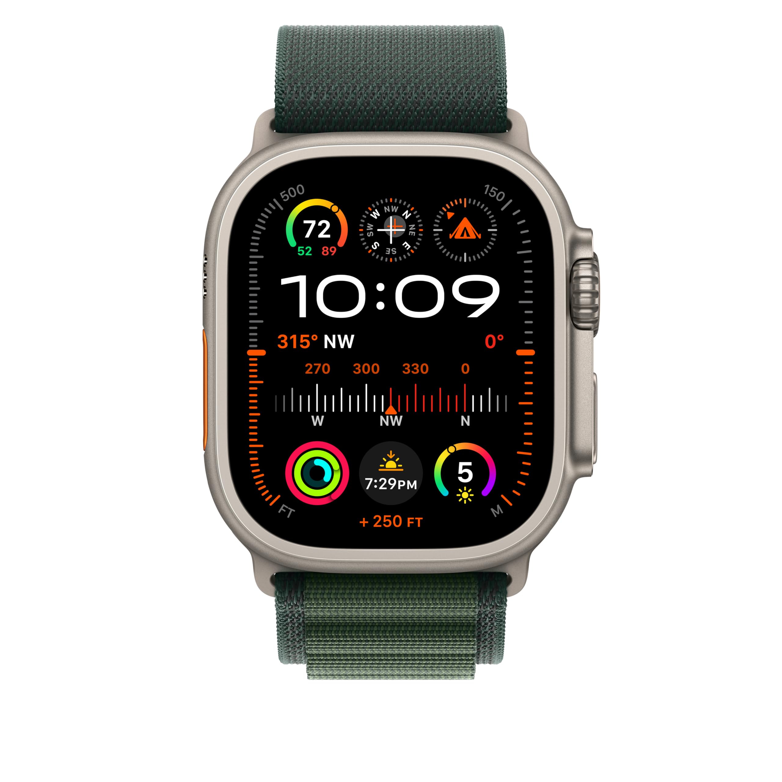 Foto 4 pulgar | Correa Para Apple Watch Alpine Loop, Titanio Verde Oscuro, 49 Mm - Venta Internacional.