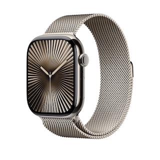 Foto 2 | Correa Para Apple Watch Con Lazo Milanés Natural Para 46 Mm - Venta Internacional.