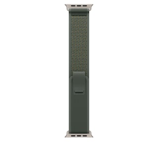 Foto 1 | Correa De Reloj Apple Trail Loop De Nailon Verde De 49 Mm Para 145 A 220 Mm - Venta Internacional.