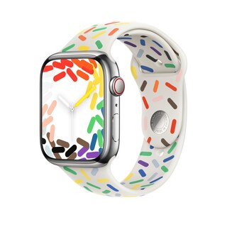 Foto 2 | Apple Watch Band Sport Band Pride Edition 45 mm S/M - Venta Internacional