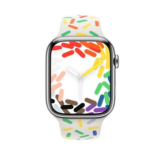 Foto 3 | Apple Watch Band Sport Band Pride Edition 45 mm S/M - Venta Internacional