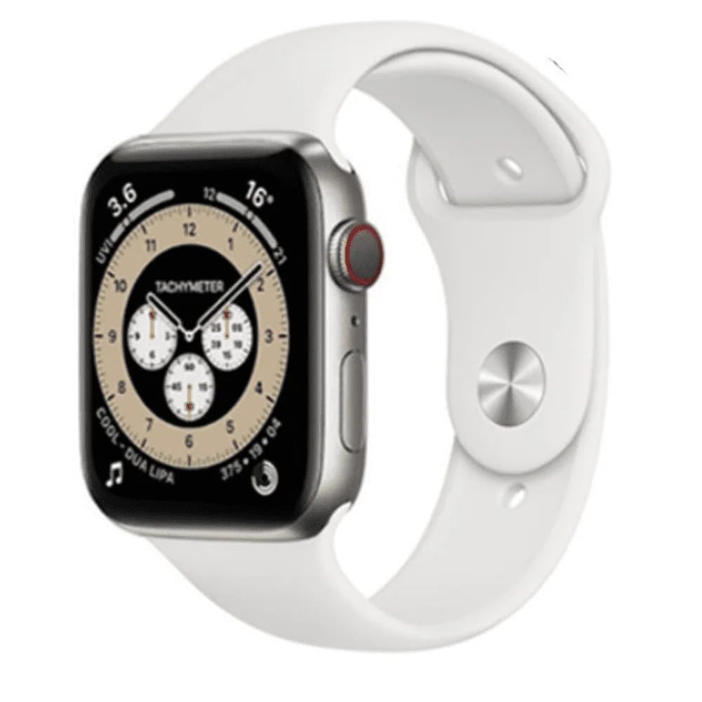 Foto 2 pulgar | Reloj Apple Watch Series 6 Blanco de 44 mm-Venta Internacional