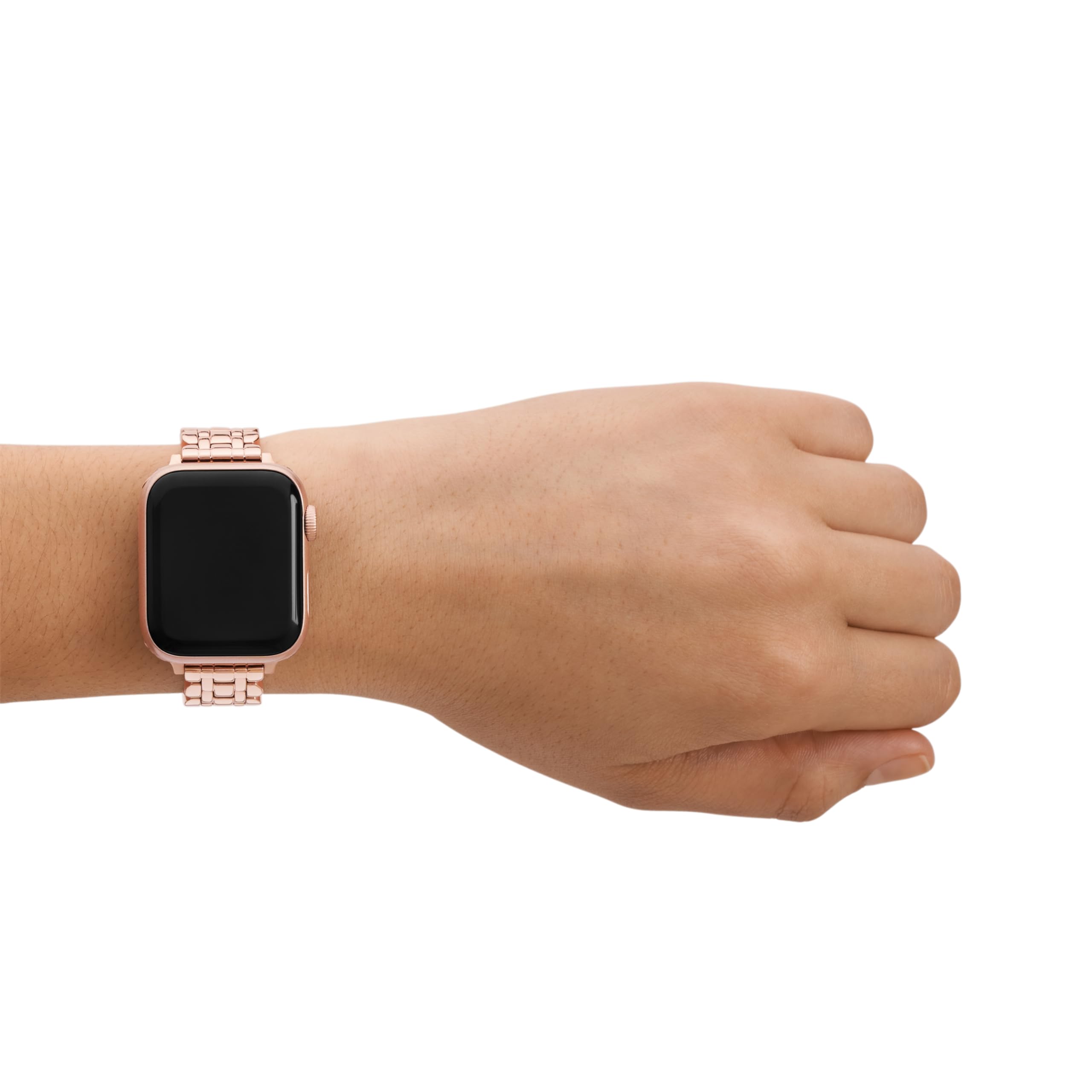 Foto 5 pulgar | Correa de Reloj Kate Spade New York de Acero Inoxidable para Apple Watch Rosa - Venta Internacional