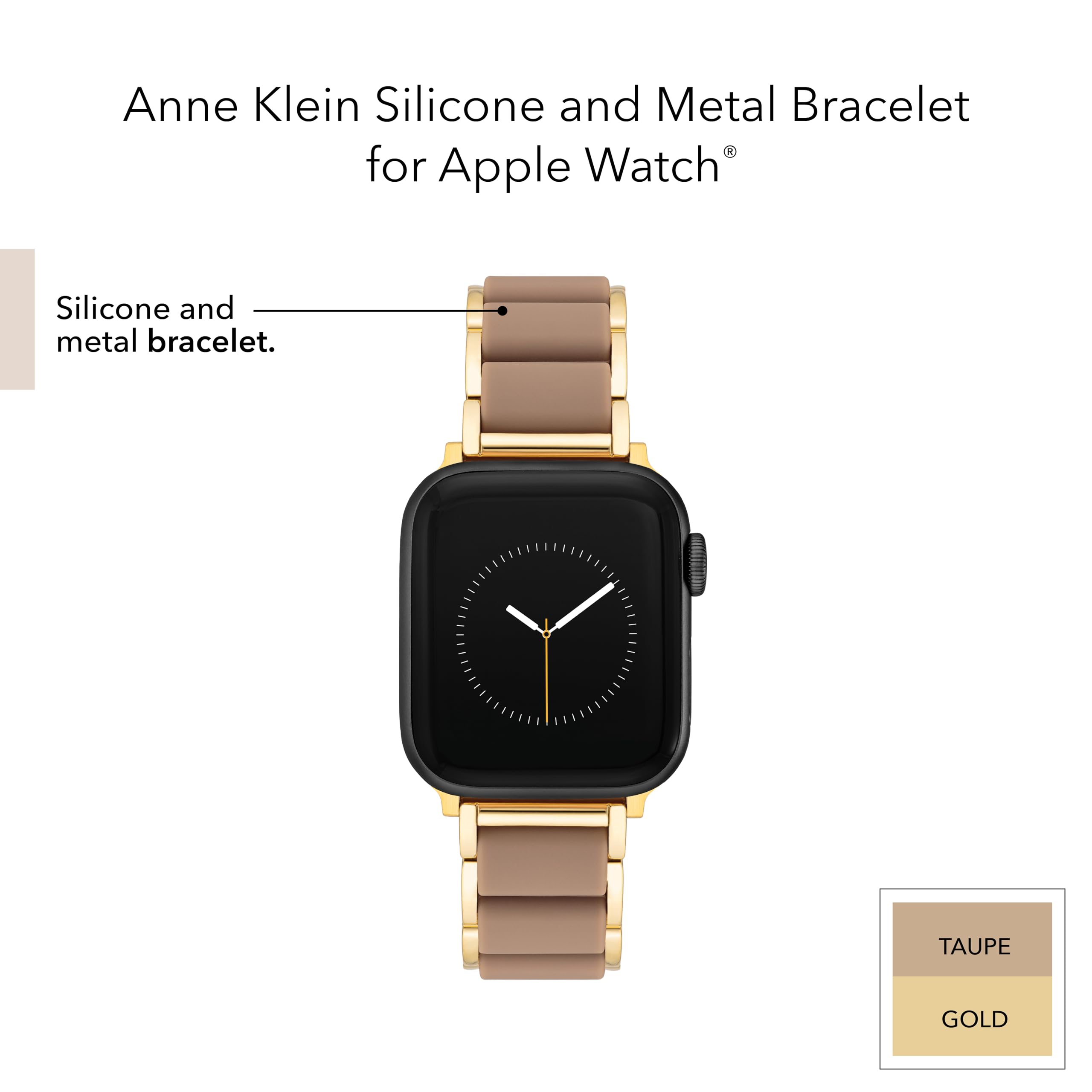 Foto 3 pulgar | Correa de Repuesto para Apple Watch Anne Klein Fashion - Venta Internacional