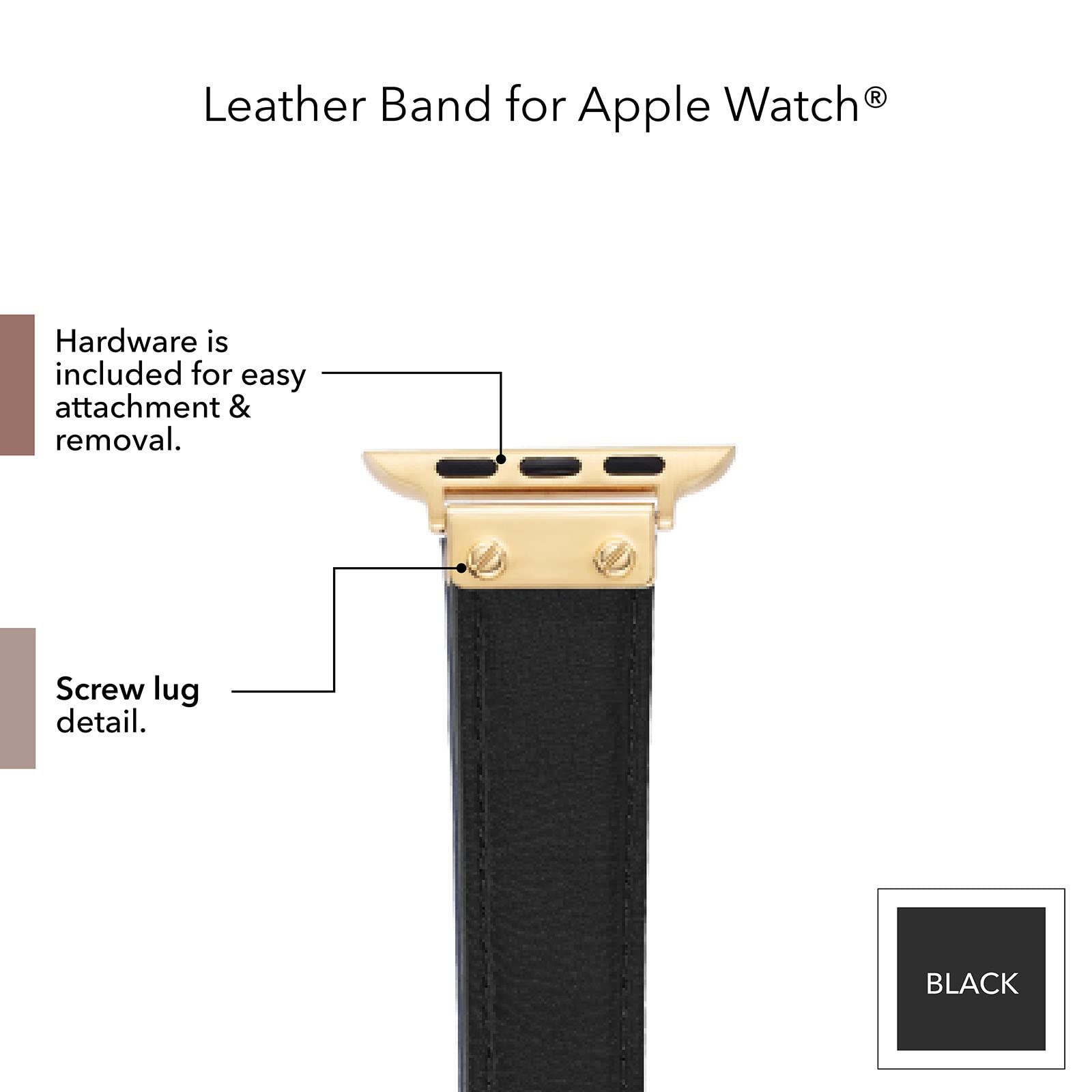 Foto 6 | Correa Anne Klein para Apple Watch Ajustable-Venta Internacional