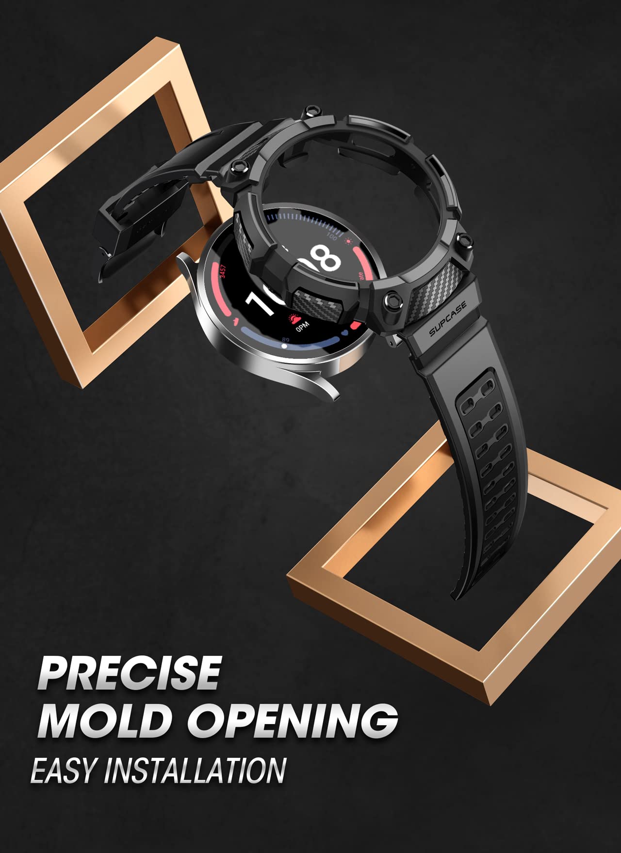 Foto 5 pulgar | Funda Protectora Supcase Unicorn Beetle Pro Para Galaxy Watch 5 Pro - Venta Internacional.