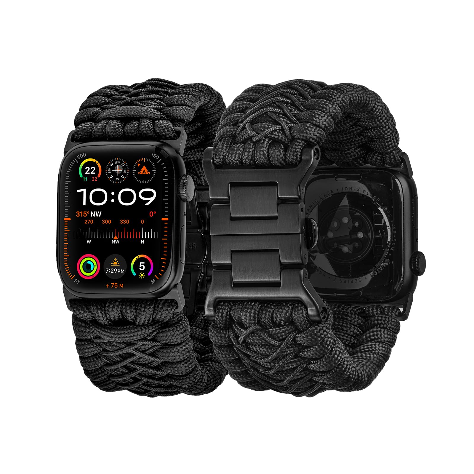 Correa De Paracaídas Tefeca Titan Series Para Apple Watch De 42 A 49 Mm - Venta Internacional. $1,092