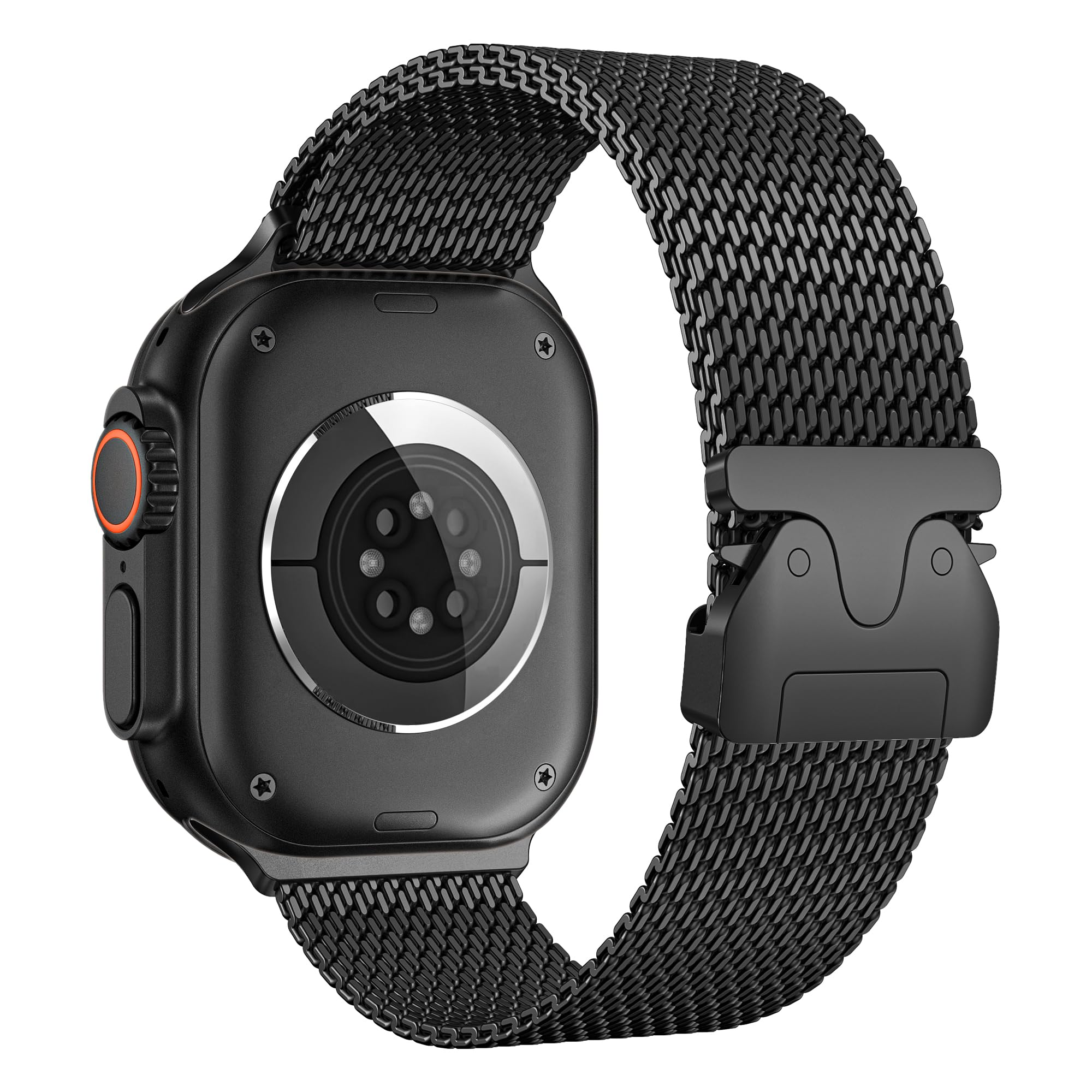 Foto 2 pulgar | Correa de Reloj Seizehe Milanese Mesh Loop para Apple de 42 a 49 mm - Venta Internacional