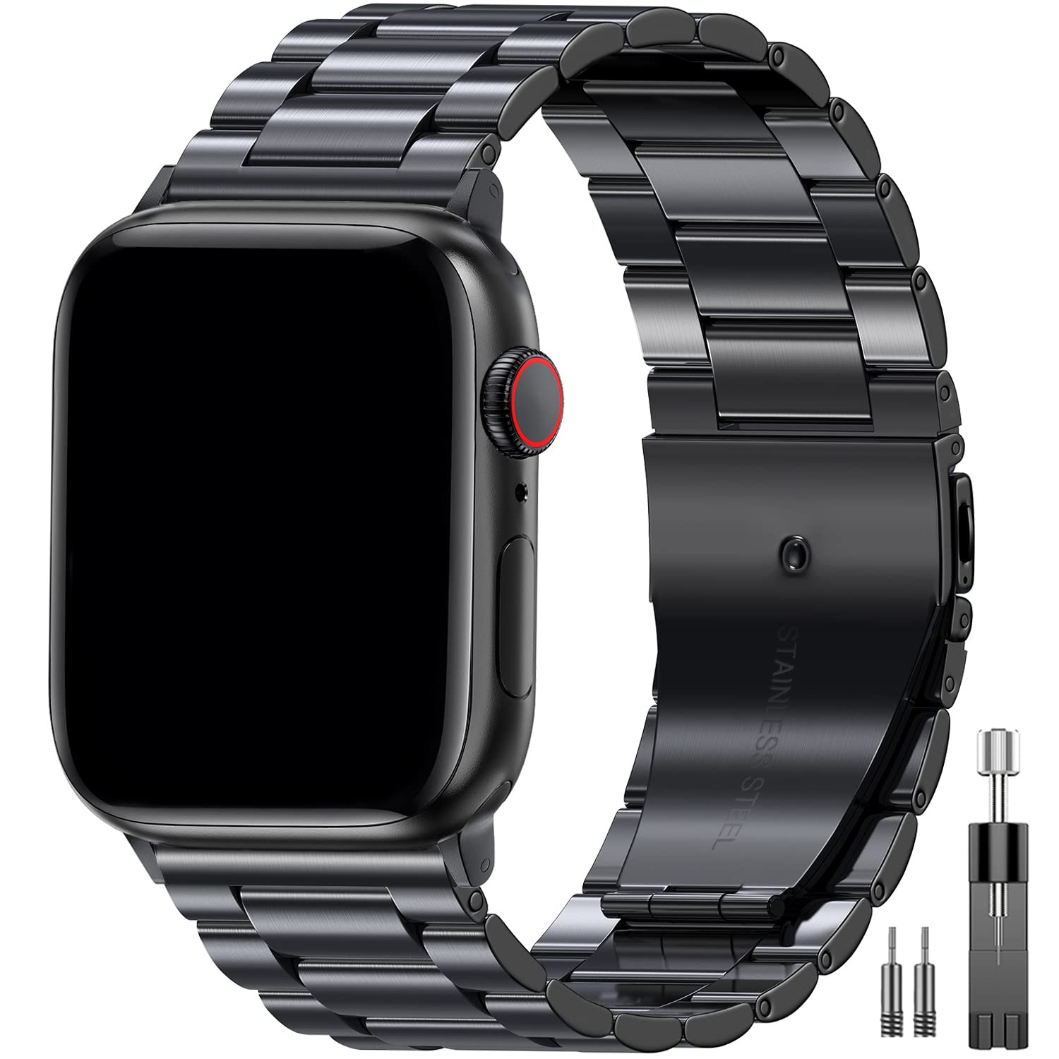 Correa de Reloj Epuly Business Acero Inoxidable para Apple 42-45 Mm - Venta Internacional