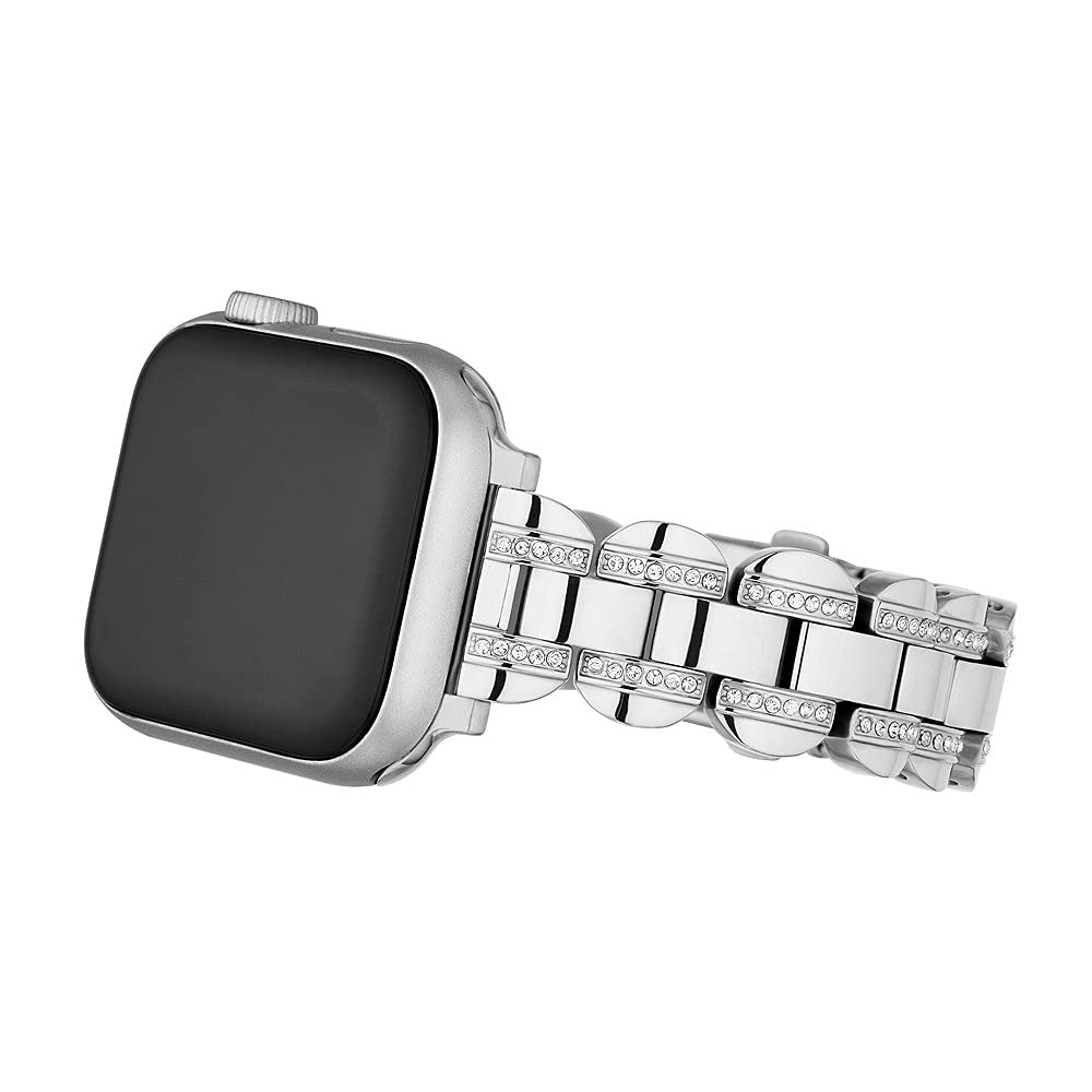 Foto 6 pulgar | Correa de Reloj Kate Spade New York de Acero Inoxidable para Apple Watch Plateado - Venta Internacional