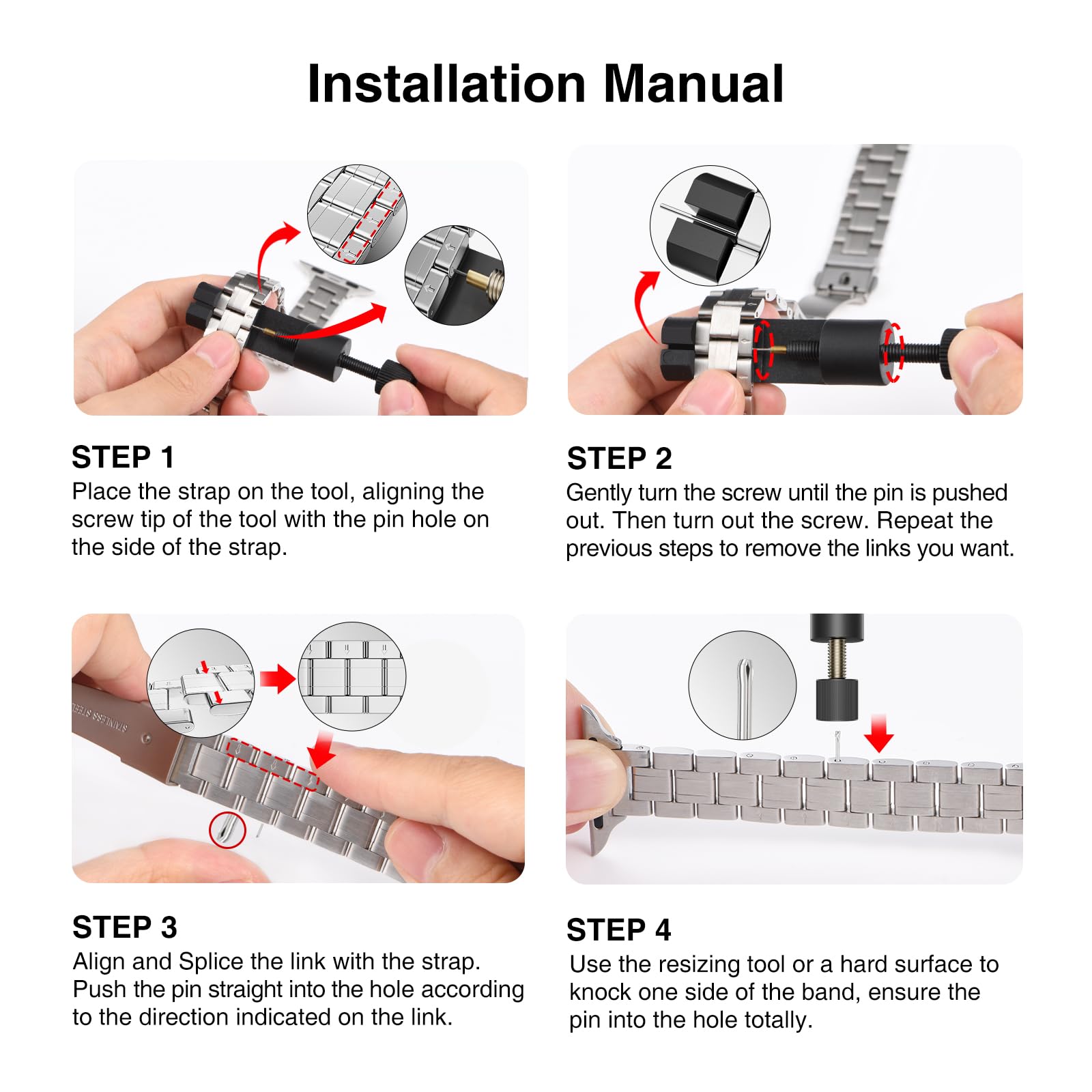 Foto 5 pulgar | Correa de Repuesto Stiroll para Apple Watch 38/40/41/42 mm - Venta Internacional